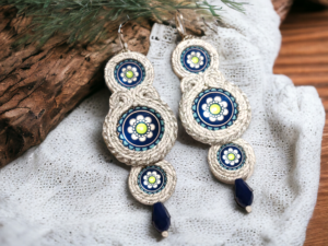 Kolczyki ORBIS ~ mandala